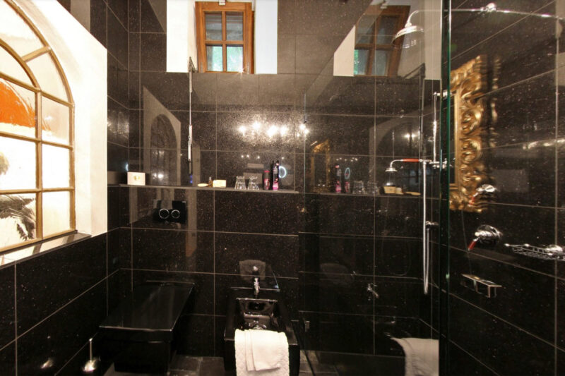 Alte Mühle Höreth · Landhotel · Premium-Brunnenzimmer #14 Badezimmer